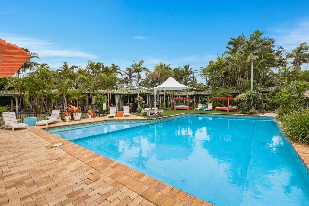 Swimmingpoolen hos eller tæt på Ballina Beach Resort