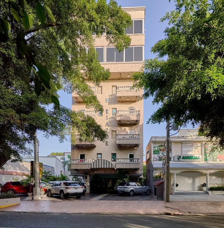 Budova, kde se hotel nachází