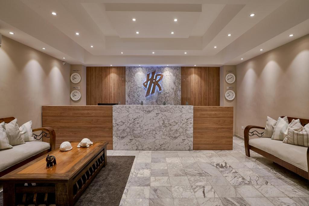 Posezení v ubytování Hotel Riazor
