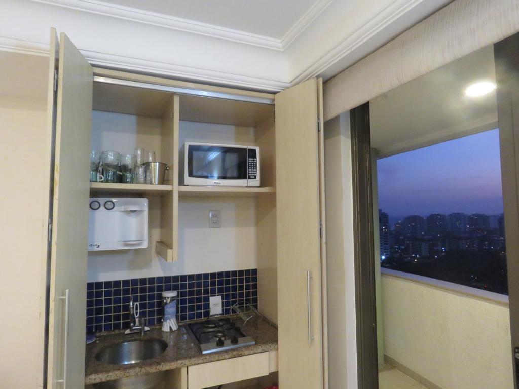 Barra Prime Flats, Ed Mediterrâneo, wi-fi 400Mb, balsa pra praia grátis, ar condicionado novo! - Studio Avec Balcon