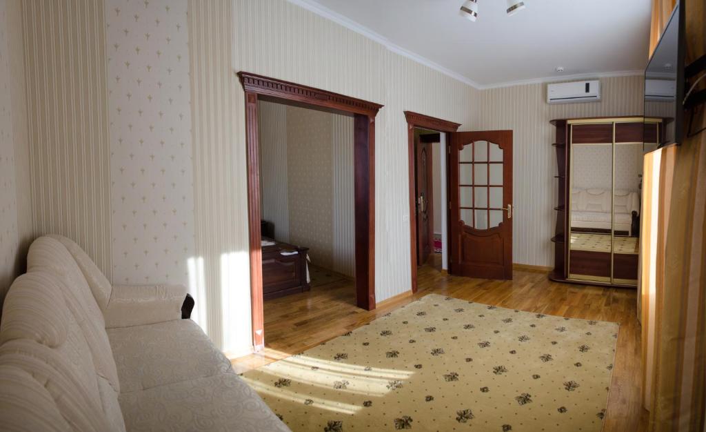 Posezení v ubytování Naftusya Hotel