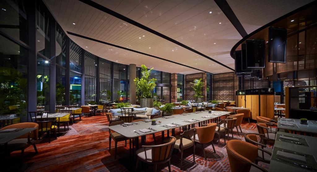 Restaurace v ubytování EQ Kuala Lumpur