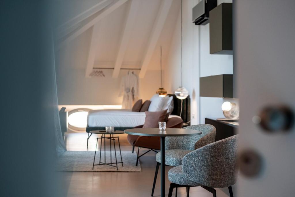 Posezení v ubytování Gius La Diffusa