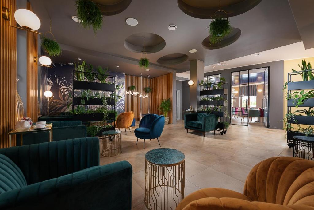 Posezení v ubytování Hotel Szafir