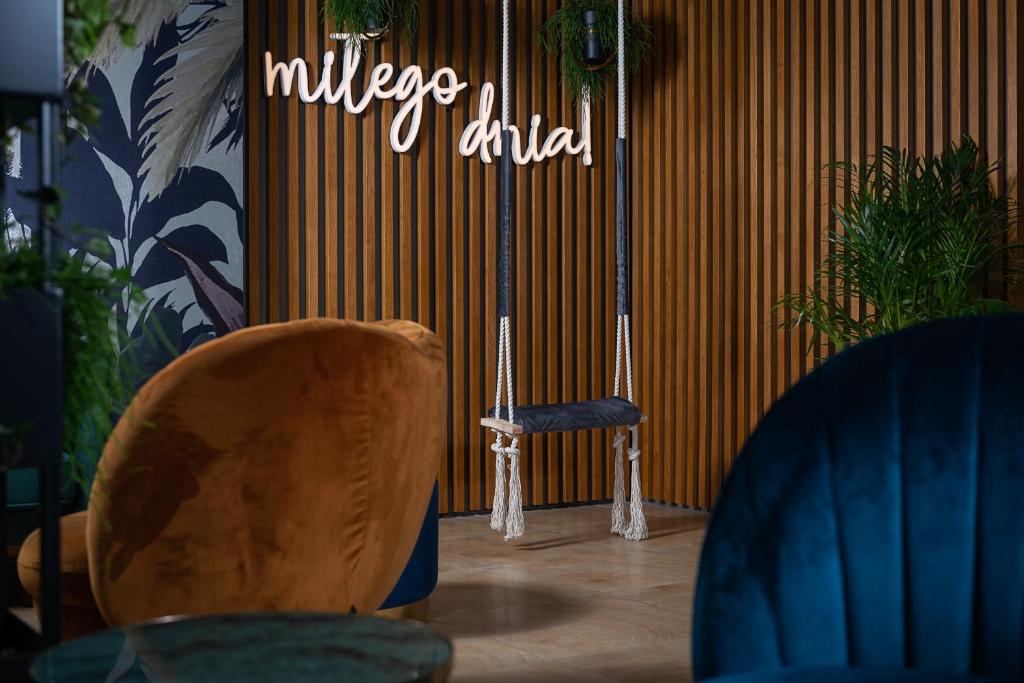 Posezení v ubytování Hotel Szafir