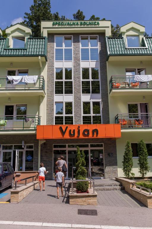 Budova, kde se hotel nachází