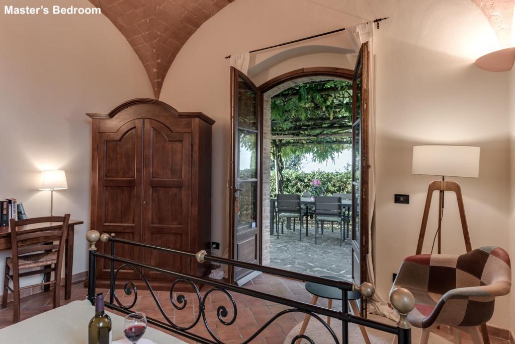 Posedenie v ubytovaní Agriturismo Rigone in Chianti