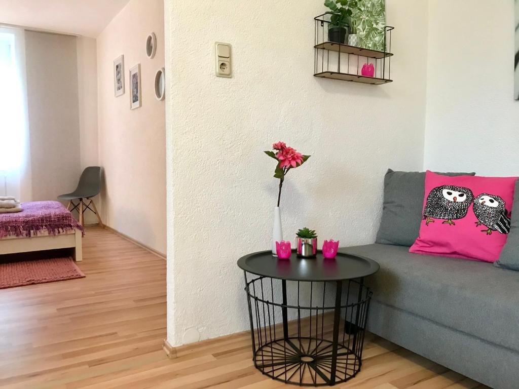 Posezení v ubytování No2 TOP Apartment4YOU - 3 Zimmer, 1-6 Pers, Saarbrücken - Jägersfreude Saarbruecken