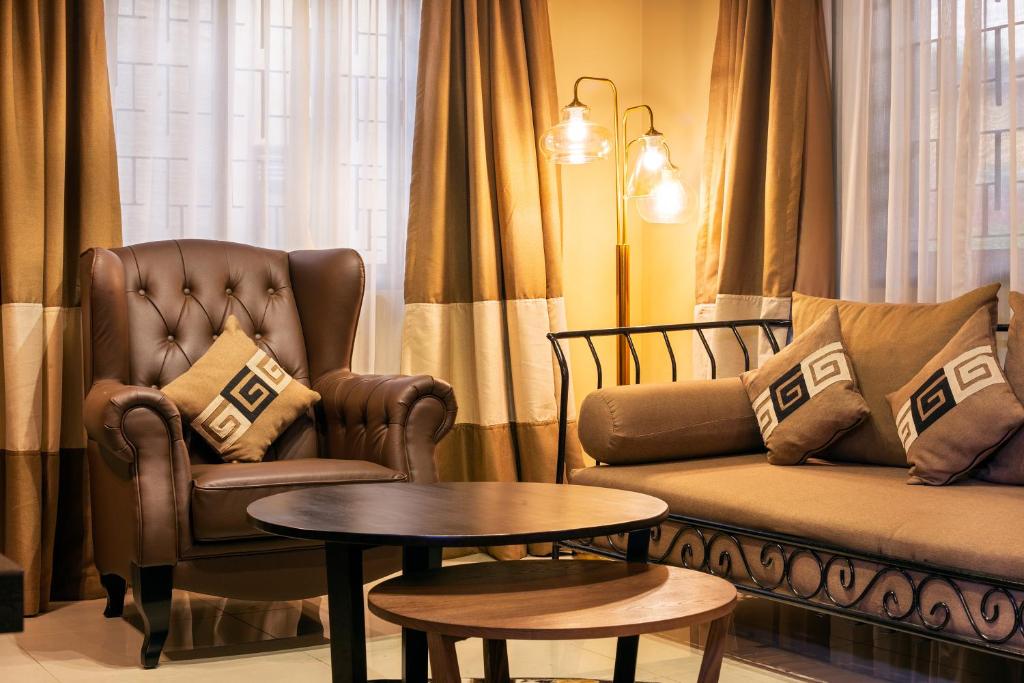 Posezení v ubytování Speke Resort and Conference Center