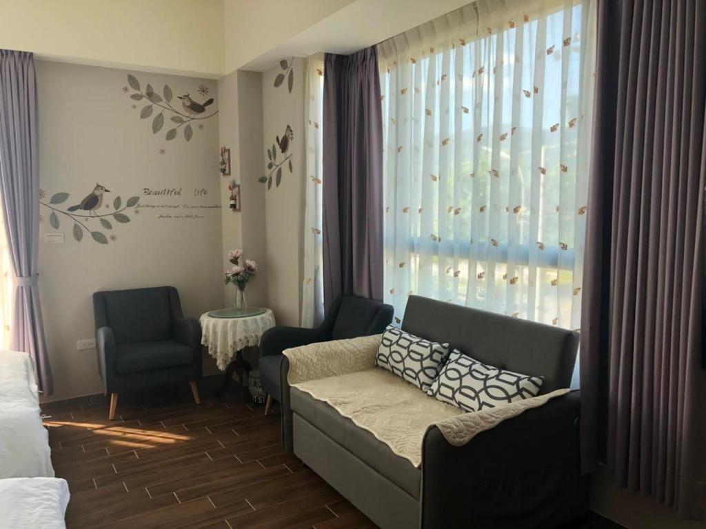 上雅居 - Chambre Quadruple Avec Salle De Bain