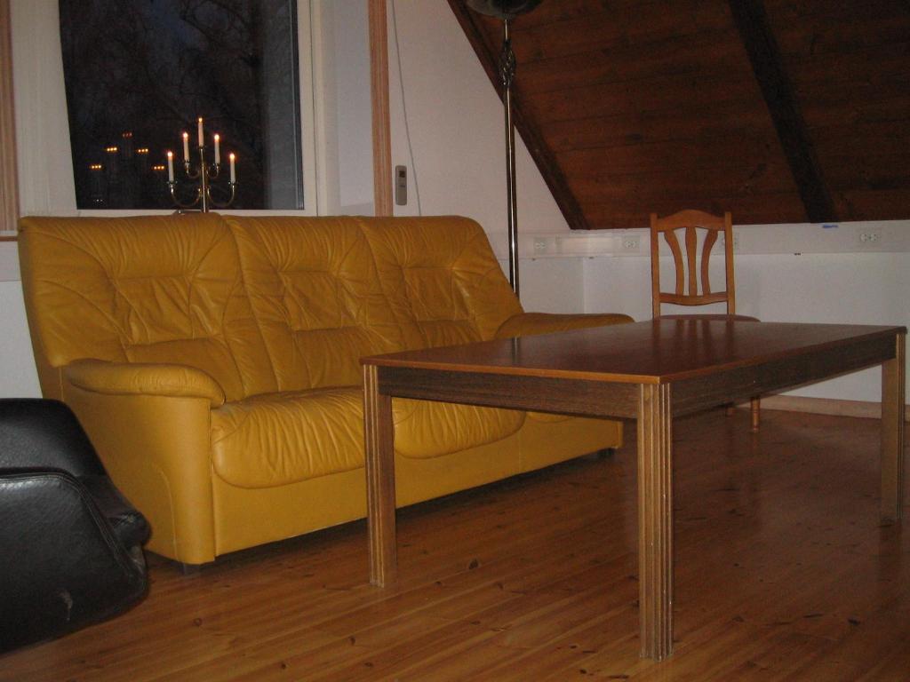Posezení v ubytování Loft Ålaryd