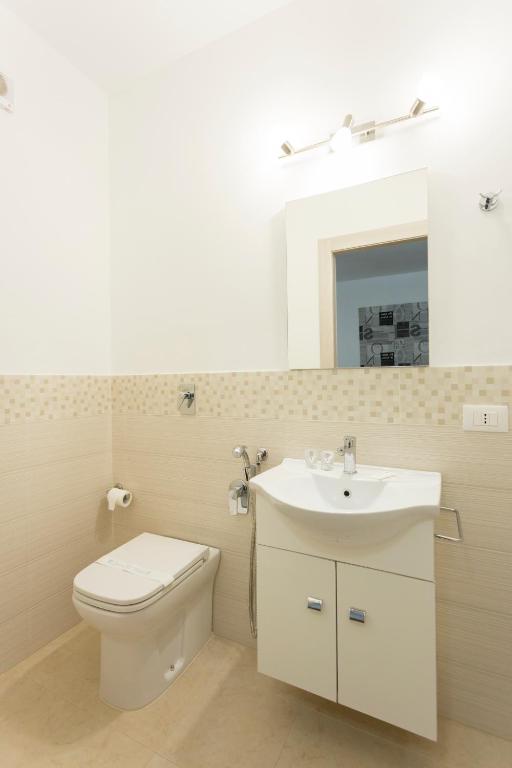 Kúpeľňa v ubytovaní Oasi Guzzetta Hotel&Case Vacanze