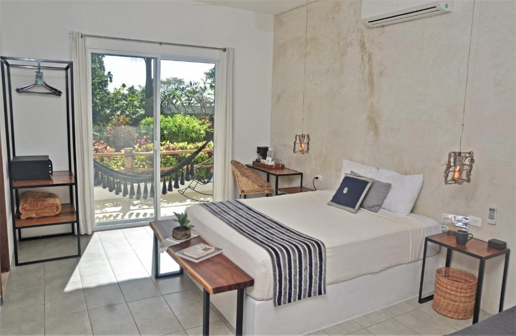 Posezení v ubytování Hotel Aires Bacalar