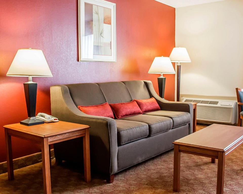 Posezení v ubytování Quality Inn