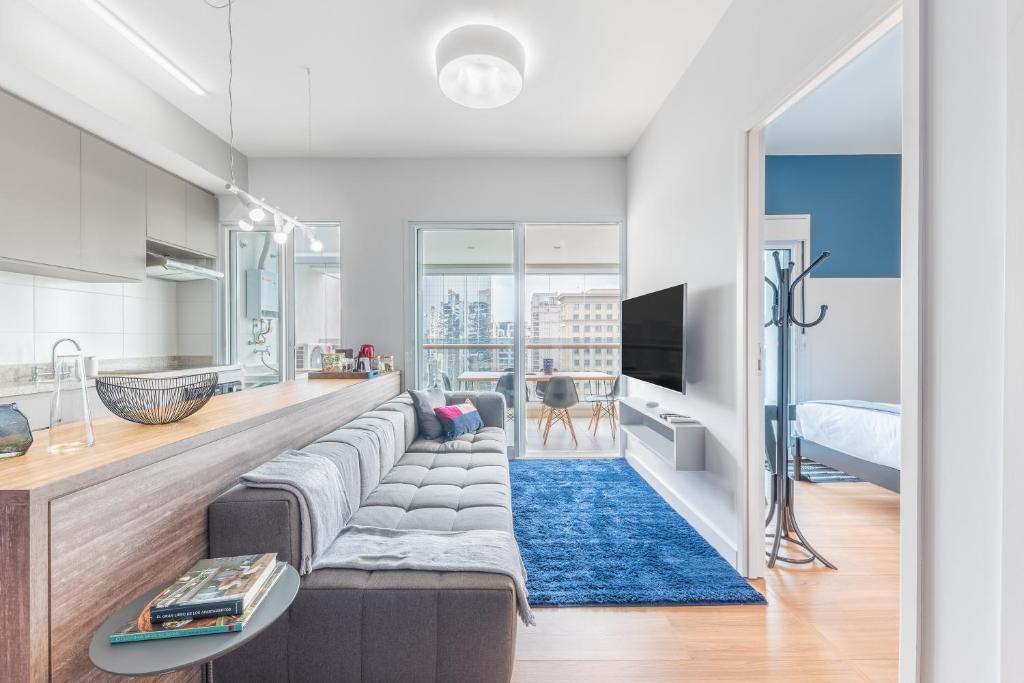  Apartamento com garagem e vista maravilhosa - Vila Olímpia