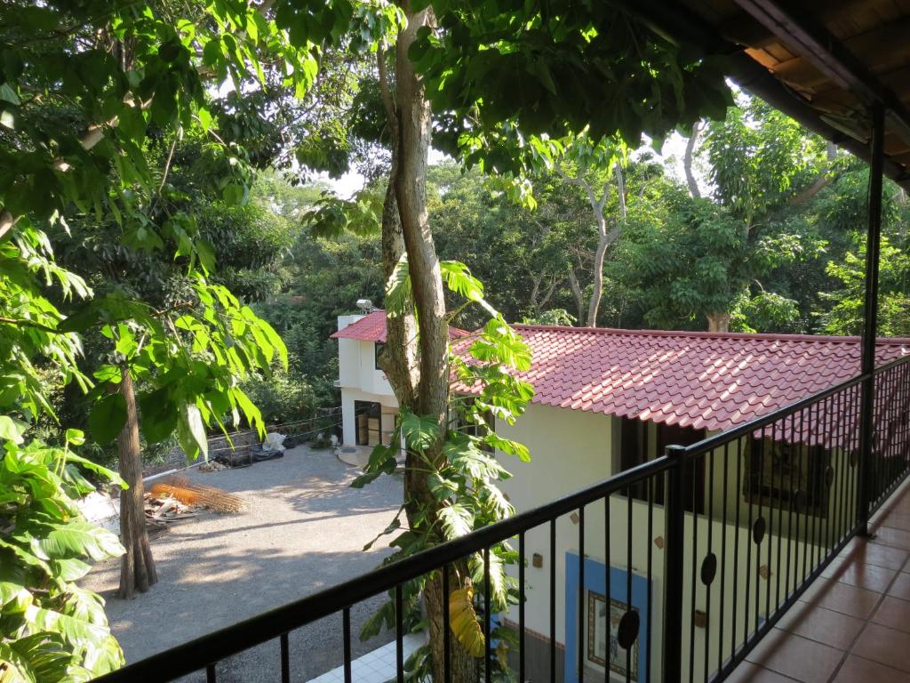 Balkón nebo terasa v ubytování Hotel Posada Comala