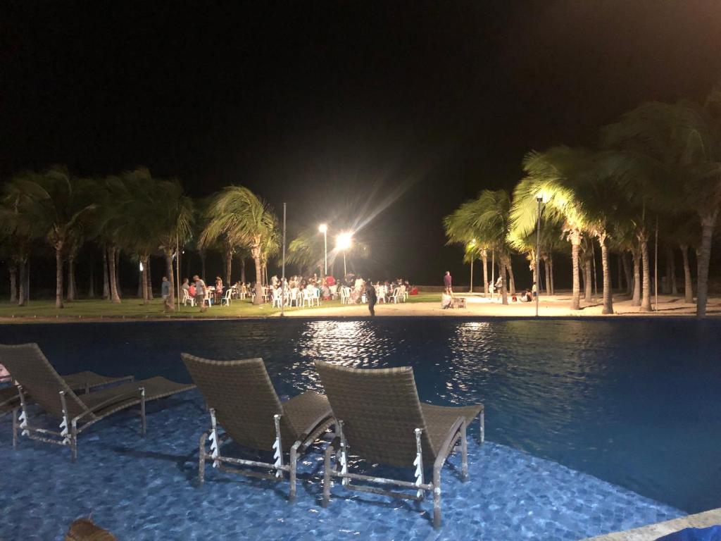  Apartamento pé na areia no Riviera Aquiraz Ceará
