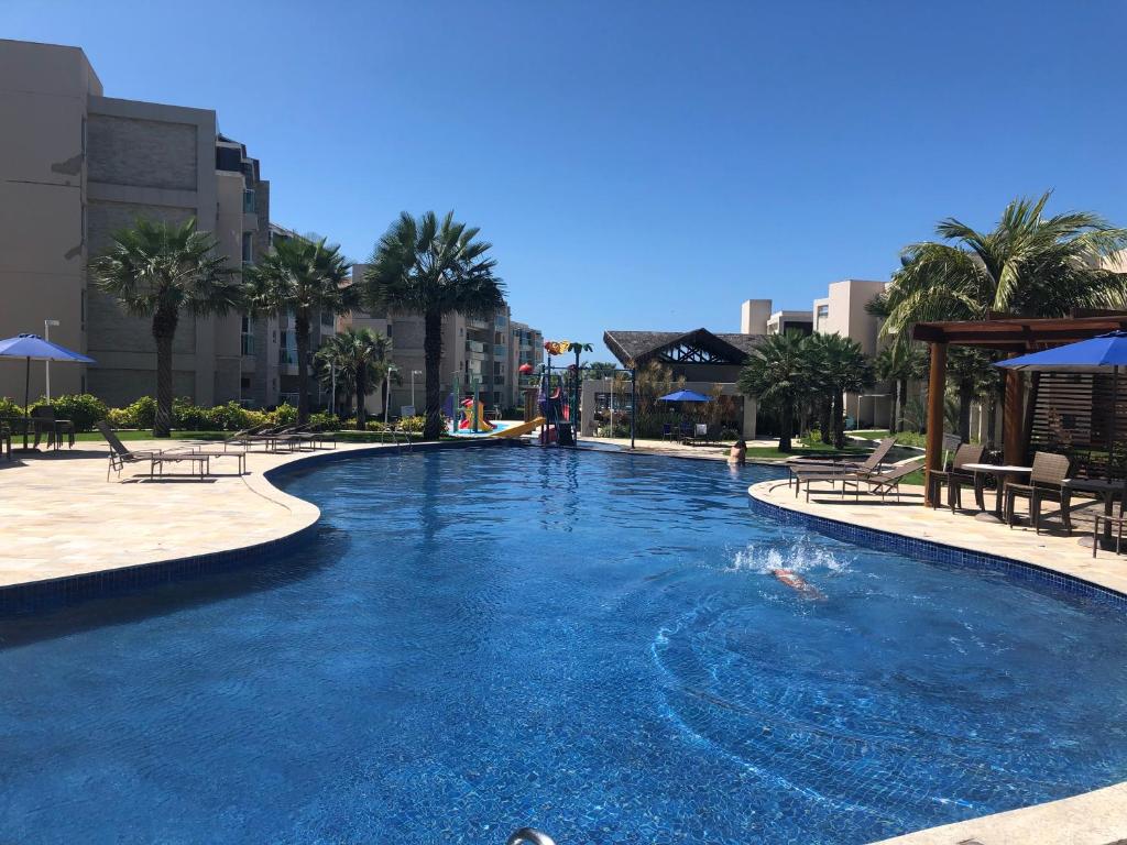 Apartamento pé na areia no Riviera Aquiraz Ceará