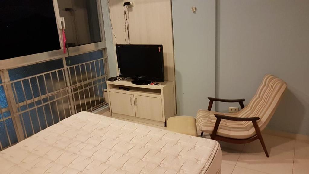  A melhor vista de Santos para 5 pessoas pé na areia