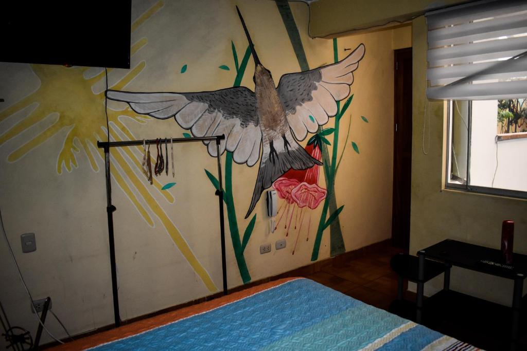 Postel nebo postele na pokoji v ubytování Passion Hostel - Barranco