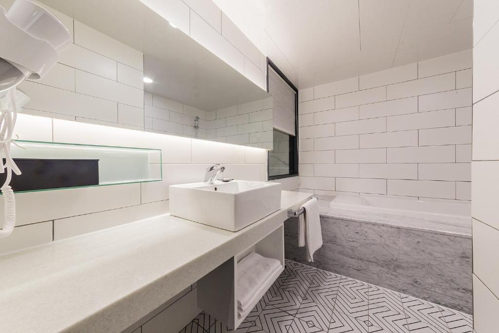 Koupelna v ubytování Pyeongtaek Stay Tourist Hotel