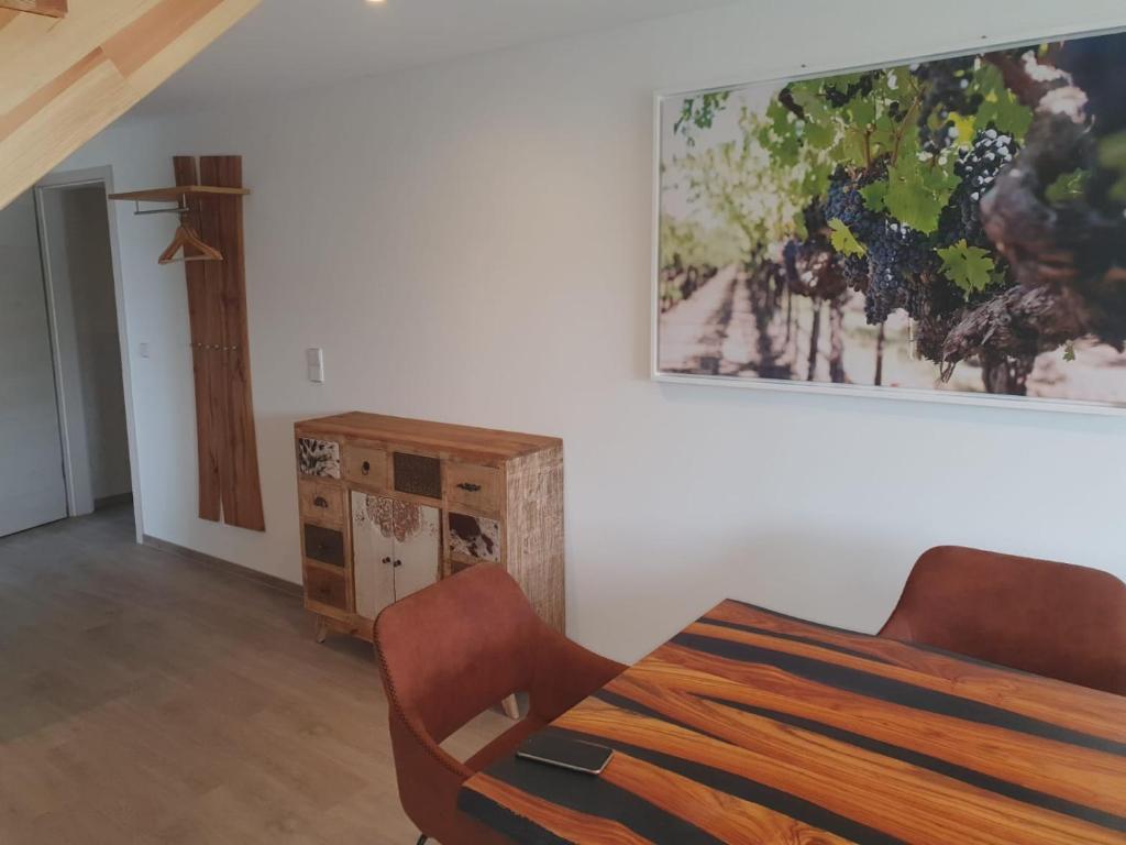 Posezení v ubytování Weingut Jan Ulrich