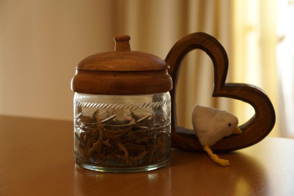 Coffee and tea making facilities at Landhaus Schneider