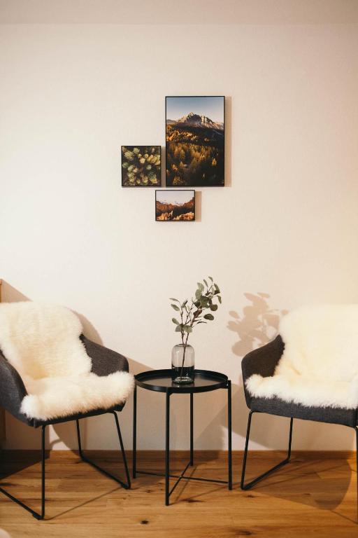Posezení v ubytování Appartements Seven Summits