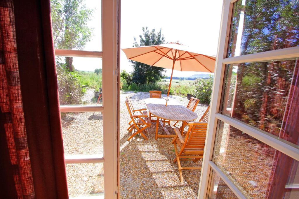 Patio nebo venkovní prostory v ubytování Domaine de Garille
