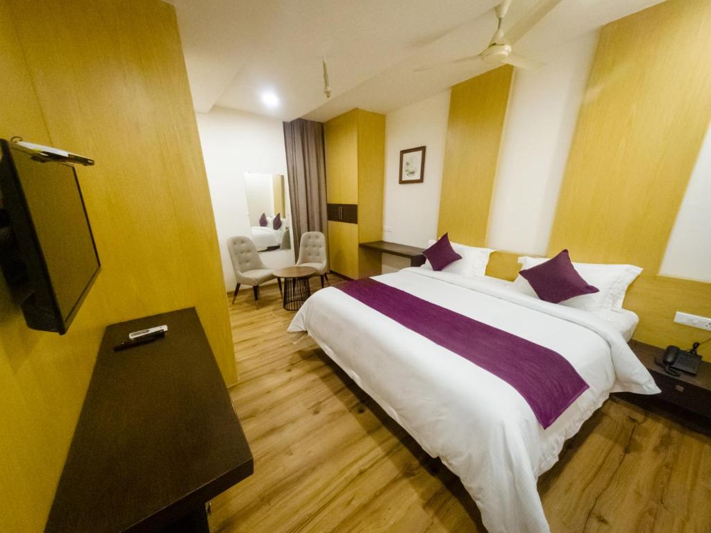 Postel nebo postele na pokoji v ubytování Hotel Vdara
