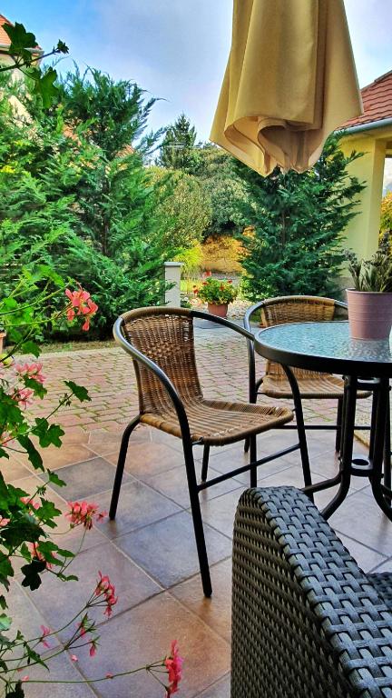 Zahrada ubytování Gardenia Apartman
