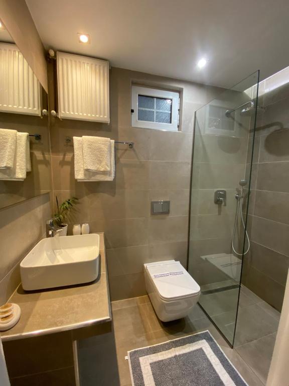Fotografie z fotogalerie ubytování White Collection Villas & Suites - Pnoe Villa v destinaci Pandokrátor