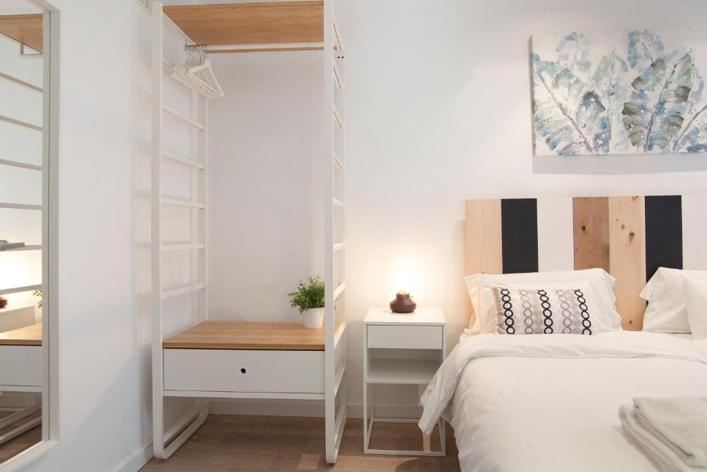 Posteľ alebo postele v izbe v ubytovaní Tendency Apartments 12 Penthouse
