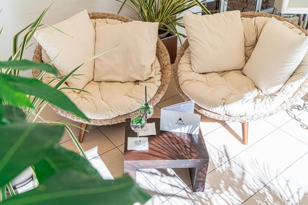 Posezení v ubytování Hotel Rex