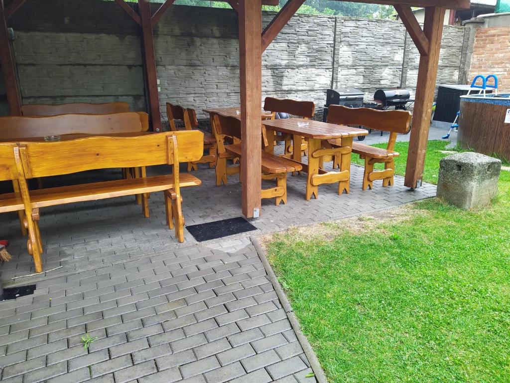 Zahrada ubytování Apartments Klentnice U Mikulova