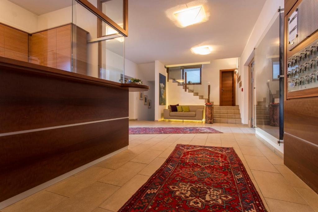 TV a/nebo společenská místnost v ubytování Hotel Hafele
