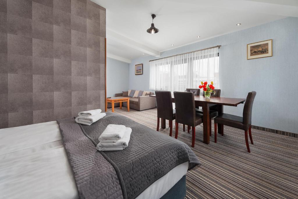 Posezení v ubytování Hotel Rejs