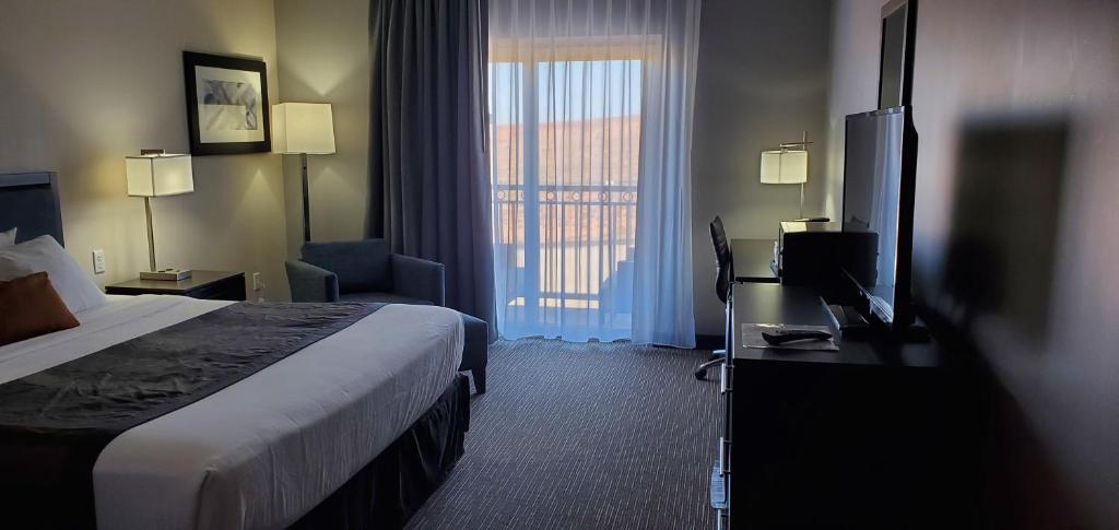Ein Bett oder Betten in einem Zimmer der Unterkunft Wingate by Wyndham Page Lake Powell