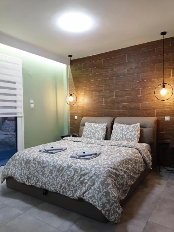 Katil atau katil-katil dalam bilik di Central Home