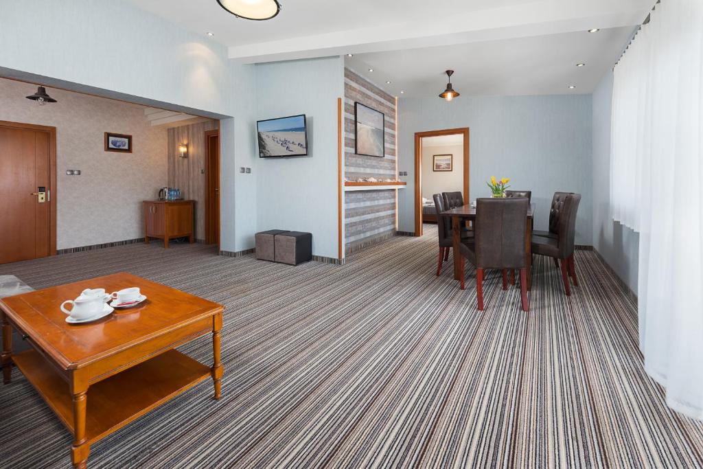 Posezení v ubytování Hotel Rejs