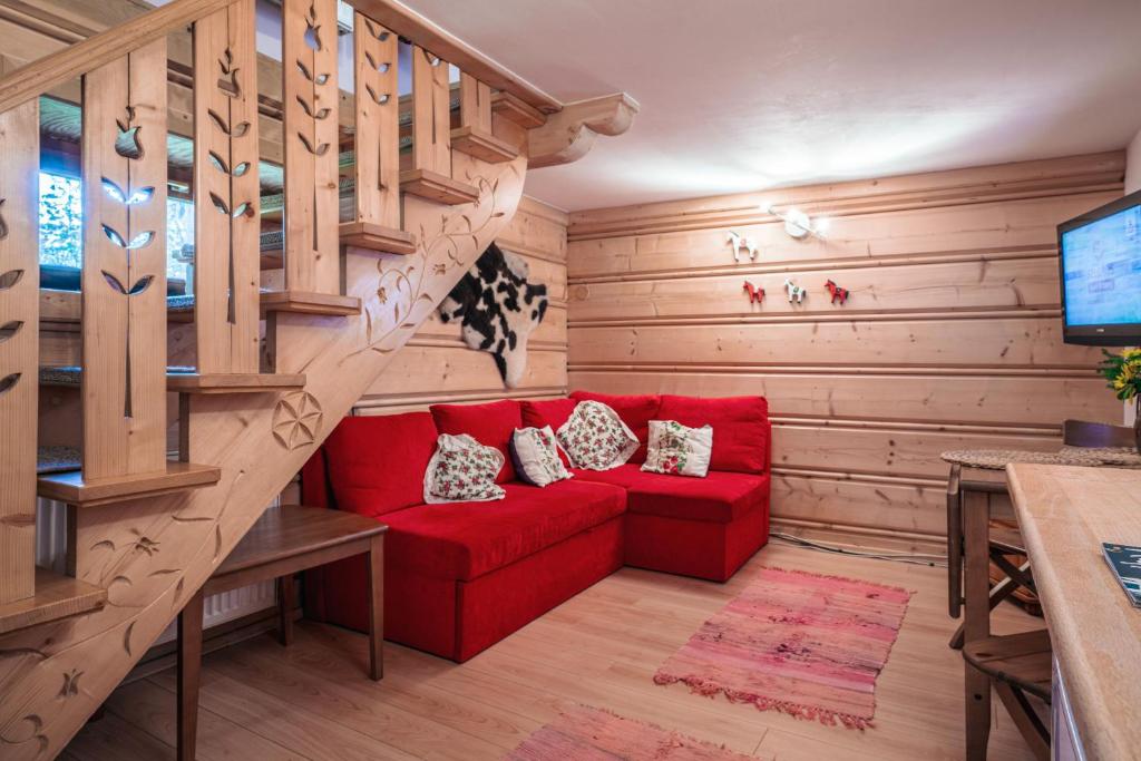Posedenie v ubytovaní Nasza Chata - Pokoje i Apartamenty