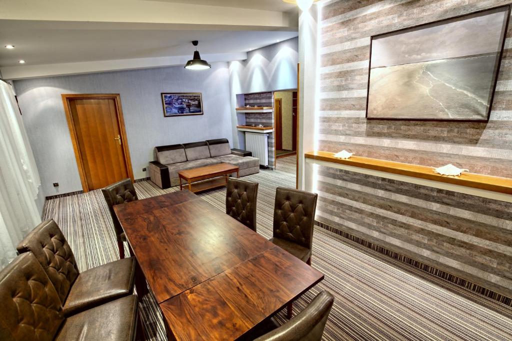Posezení v ubytování Hotel Rejs