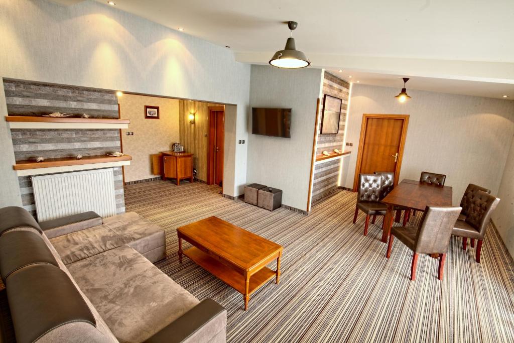 Posezení v ubytování Hotel Rejs