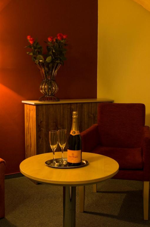 Nápoje v ubytování Hotel Chvalská Tvrz
