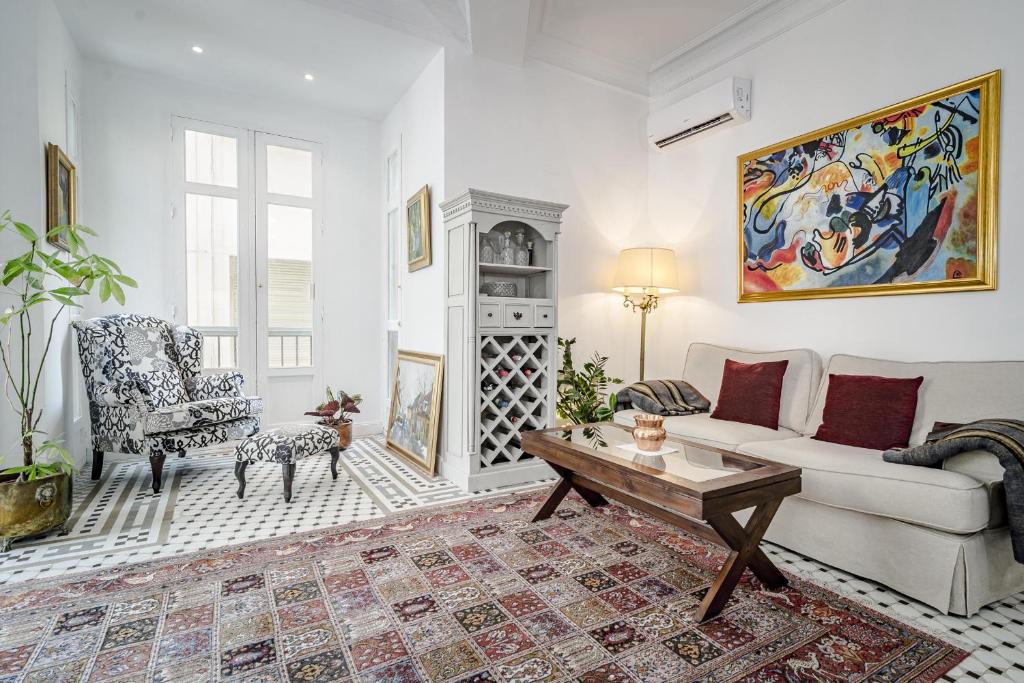 PLM- Classic city apartment in the hart of Malaga (Spanje ...