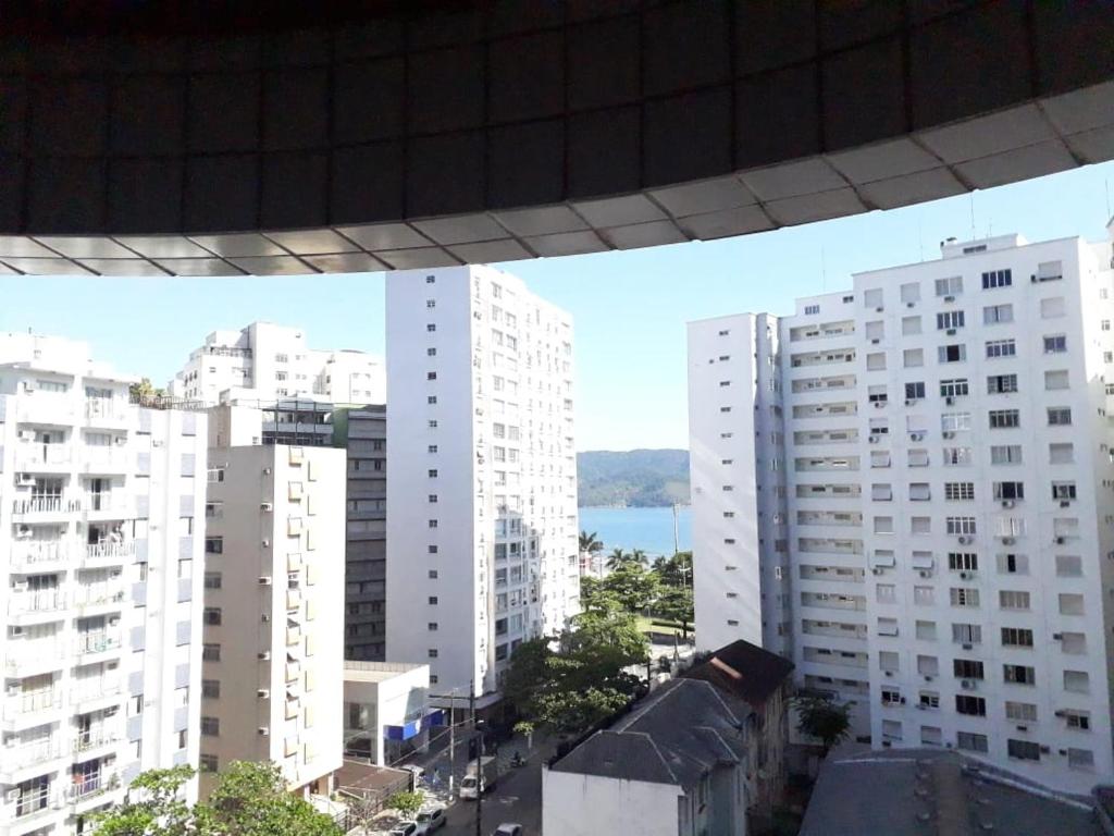  Apartamento 1 dorm na praia do Boqueirão em Santos