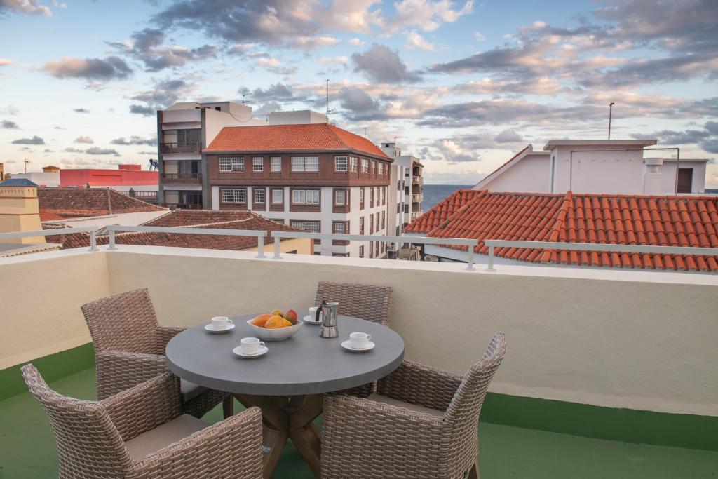 Balkón nebo terasa v ubytování VIVIENDA VACACIONAL DON CRISTÓBAL