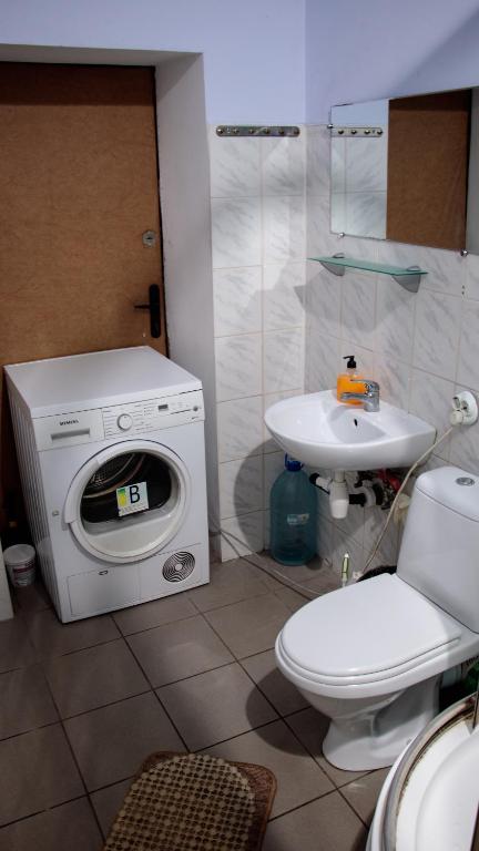Koupelna v ubytování Arcobaleno Home