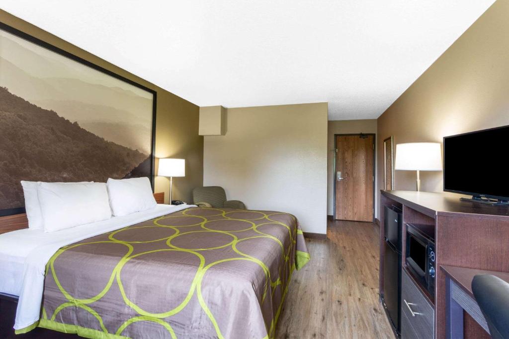 Super 8 by Wyndham Abingdon VA - Room King - Non-fumeur