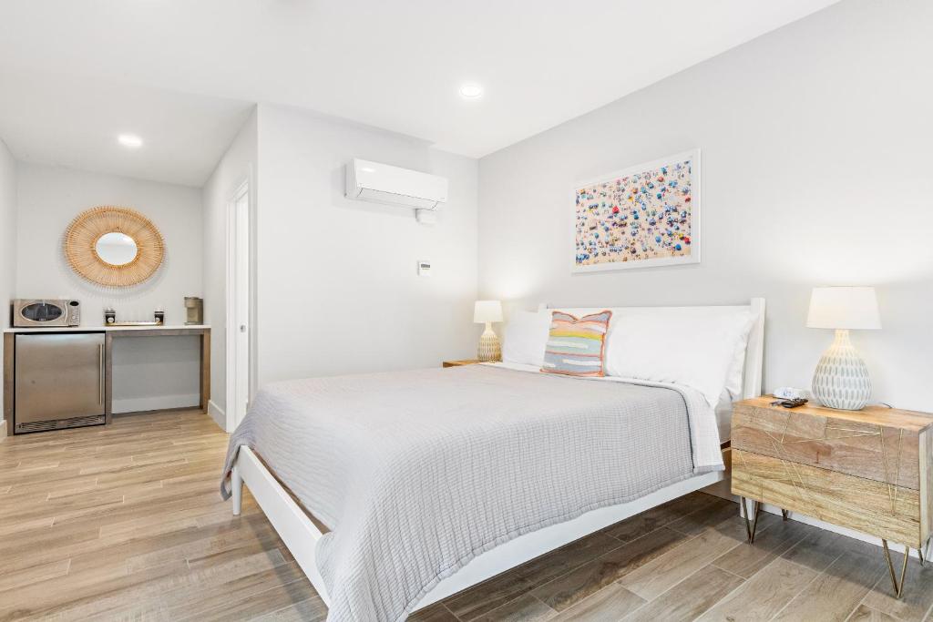 Postel nebo postele na pokoji v ubytování Casa del Mar